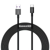 Kabel Baseus Superior CATYS-A01 USB-A–USB-C 66W 2 m czarny