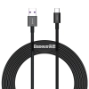 Baseus Superior CATYS-A01 USB-A – USB-C 66W 2,0 m czarny – przewód ze złączami USB-A – USB-C w kolorze czarny.