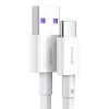 Kabel Baseus Superior USB-A–USB-C 66W 6A 2 m biały