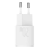 Baseus ładowarka sieciowa 20 W USB-C biała