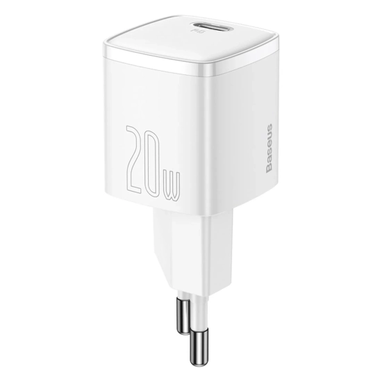 Baseus ładowarka sieciowa 20 W USB-C biała