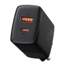 Baseus Compact ładowarka sieciowa 20W USB-C czarna — wariant produktu marki Baseus, kolor czarny, moc do 20W.