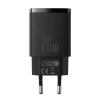 Baseus Compact ładowarka sieciowa 20 W USB-C czarna