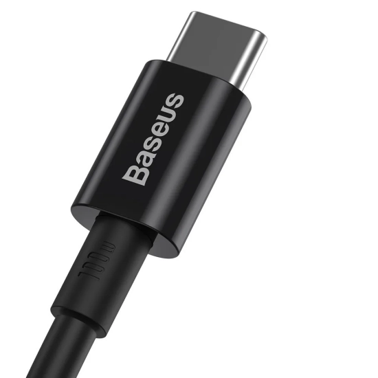 Baseus Kabel Superior PD USB-C–USB-C 100 W 1 m czarny
