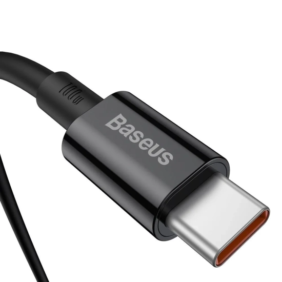 Baseus Kabel Superior PD USB-C–USB-C 100 W 1 m czarny