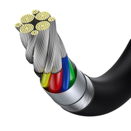 Baseus Kabel Superior PD USB-C–USB-C 100 W 1 m czarny
