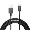 Kabel Baseus Superior CAMYS-A01 USB-A–micro USB 2A 2 m czarny