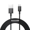 Baseus Superior USB-A – micro USB 2A 2 m biały – przewód ze złączami USB-A – micro USB w kolorze biały.