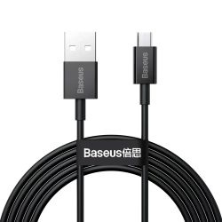Baseus Superior USB-A – micro USB 2A 2 m biały – przewód ze złączami USB-A – micro USB w kolorze biały.