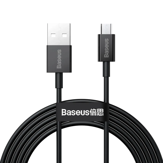 Kabel Baseus Superior CAMYS-A01 USB-A–micro USB 2A 2 m czarny