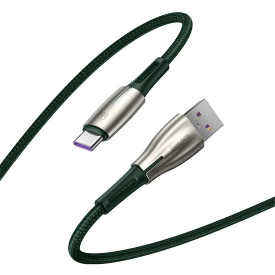 Baseus Kabel Cafule Metal USB-A–USB-C 66 W 0,25 m czarny