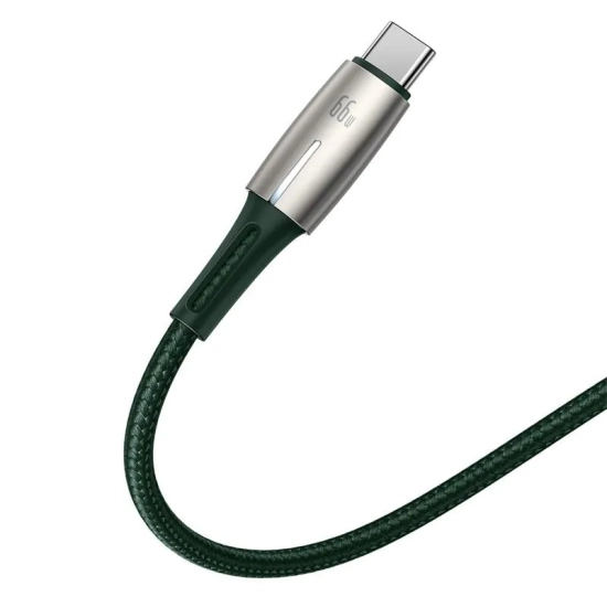 Baseus Kabel Cafule Metal USB-A–USB-C 66 W 0,25 m czarny