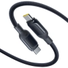 Baseus PicoGo Fast Charging USB-C – USB-C 240W 1 m czarny – przewód ze złączami USB-C – USB-C w kolorze czarny.