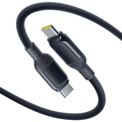 Baseus PicoGo Fast Charging USB-C – USB-C 240W 1 m czarny – przewód ze złączami USB-C – USB-C w kolorze czarny.