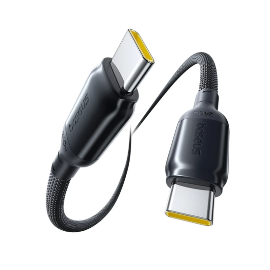 Kabel Baseus PicoGo USB-C – USB-C 240W 1 m czarny