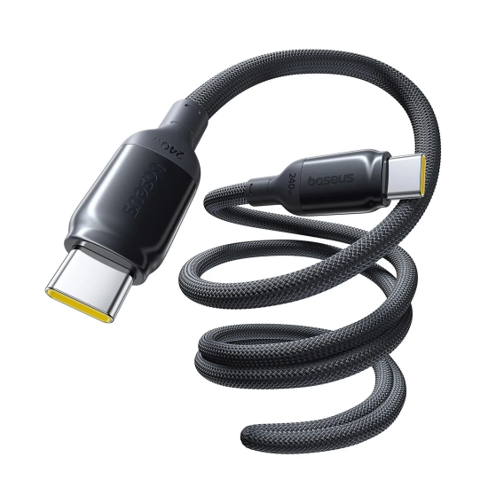 Kabel Baseus PicoGo USB-C – USB-C 240W 2 m czarny