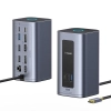 Stacja dokująca Baseus Nomos NU1 Air 12w1 USB-C szara