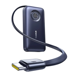 Powerbank 10000mAh 45W USB-C EnerCore CR11 ze zwijanym kablem USB-C