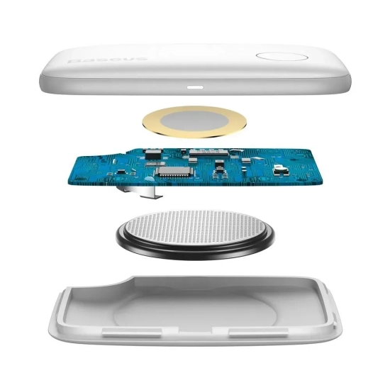 Lokalizator Baseus T2 Bluetooth biały ZLFDQT2-02
