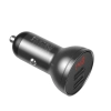 Baseus ładowarka samochodowa 24 W 2x USB czarna