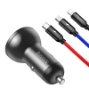 Baseus ładowarka samochodowa 24 W 2x USB czarna