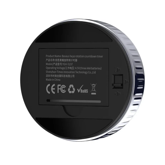 Minutnik elektroniczny Baseus Heyo ACDJS-01 czarny