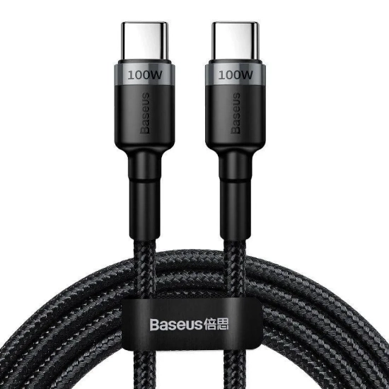 Główne zdjęcie produktu: Kabel Baseus Cafule CATKLF-ALG1 USB-C–USB-C 2 m 100 W.