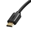 Kabel HDMI 2.0 Baseus 4K 60 Hz 18 Gbps 1 m czarny