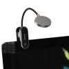 Baseus Lampka do czytania Mini LED z klipsem USB-C szara