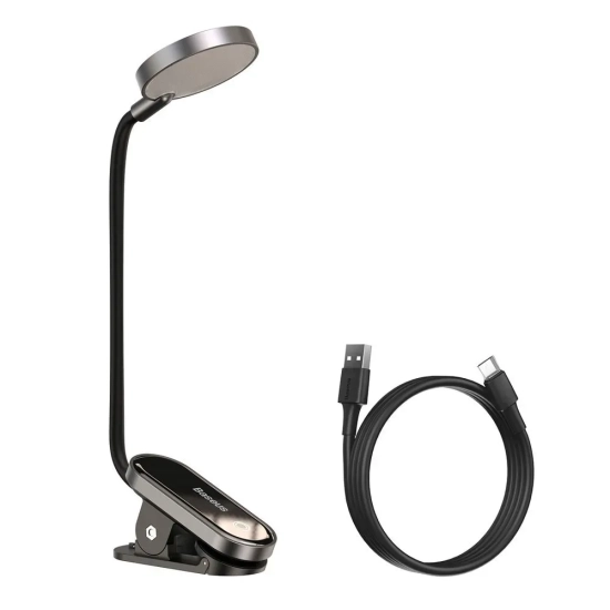 Lampka LED Baseus Mini Clip DGRAD-0G szara