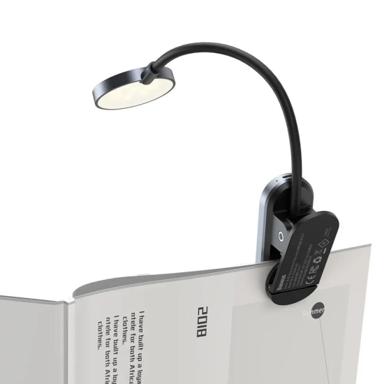 Lampka LED Baseus Mini Clip DGRAD-0G szara
