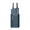 Baseus Super Si ładowarka sieciowa 20 W USB-C niebieska