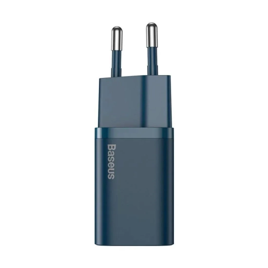 Baseus Super Si ładowarka sieciowa 20 W USB-C niebieska
