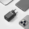 Baseus Super Si ładowarka sieciowa 20 W USB-C czarna