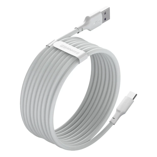 Zestaw 2 kabli Baseus Simple Wisdom TZCATZJ-02 USB-A–USB-C 1,5 m