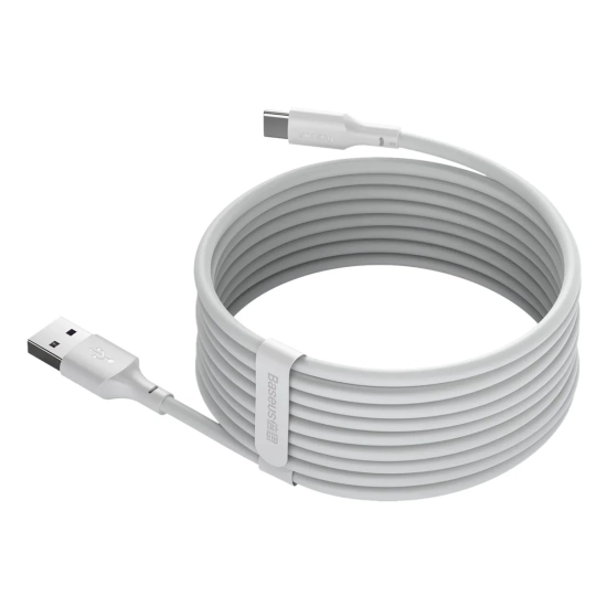 Baseus Simple Wisdom TZCATZJ-02 USB-A – USB-C 20 W 1,5 m biały