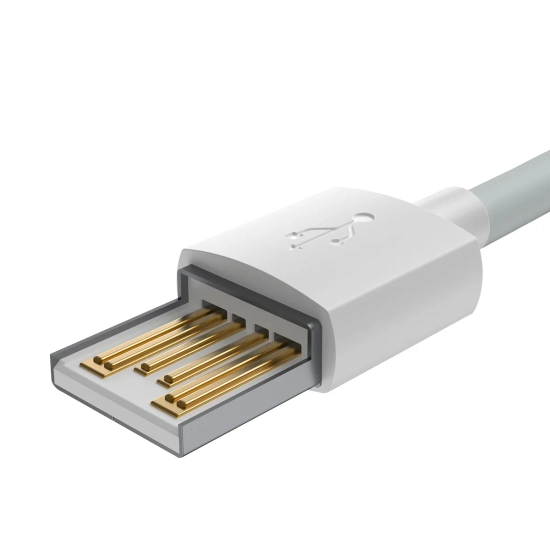 Baseus Simple Wisdom USB-A – Lightning 2,4A 1,5 m biały