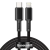 Kabel Baseus USB-C – Lightning PD 20W 2 m czarny