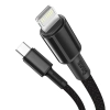 Kabel Baseus USB-C – Lightning PD 20W 2 m czarny