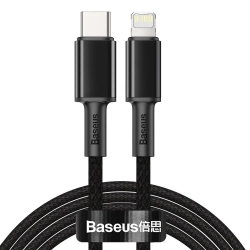 Kabel Baseus USB-C – Lightning PD 20W 2 m czarny