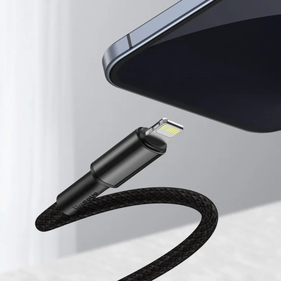 Kabel Baseus USB-C – Lightning PD 20W 2 m czarny