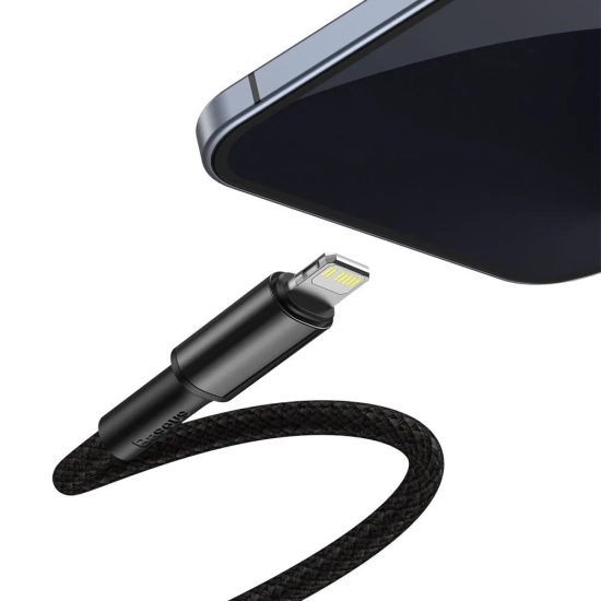 Baseus kabel 6953156231948 USB-C – Lightning 20 W 2 m czarny
