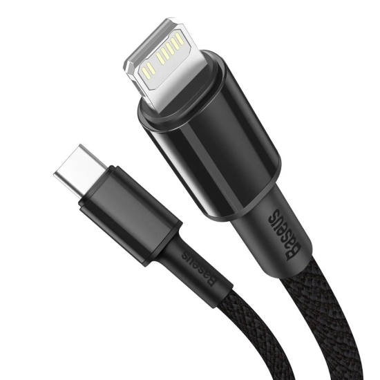 Baseus kabel 6953156231948 USB-C – Lightning 20 W 2 m czarny
