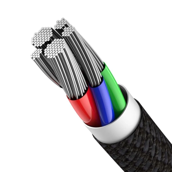 Baseus kabel 6953156231948 USB-C – Lightning 20 W 2 m czarny