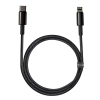 Baseus Tungsten Gold USB-C – Lightning 20 W 1 m czarny