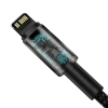Kabel Baseus Tungsten Gold CATLWJ-A01 USB-C–Lightning 20W 2 m czarny