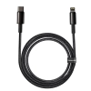 Baseus Tungsten Gold USB-C – Lightning 20W 2 m czarny – przewód ze złączami USB-C – Lightning w kolorze czarny.