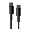 Kabel Baseus CATWJ-A01 USB-C–USB-C 100W 2 m czarny