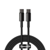 Kabel Baseus CATWJ-A01 USB-C–USB-C 100W 2 m czarny