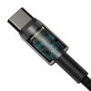 Baseus Tungsten Gold USB-C – USB-C 100 W 2 m czarny